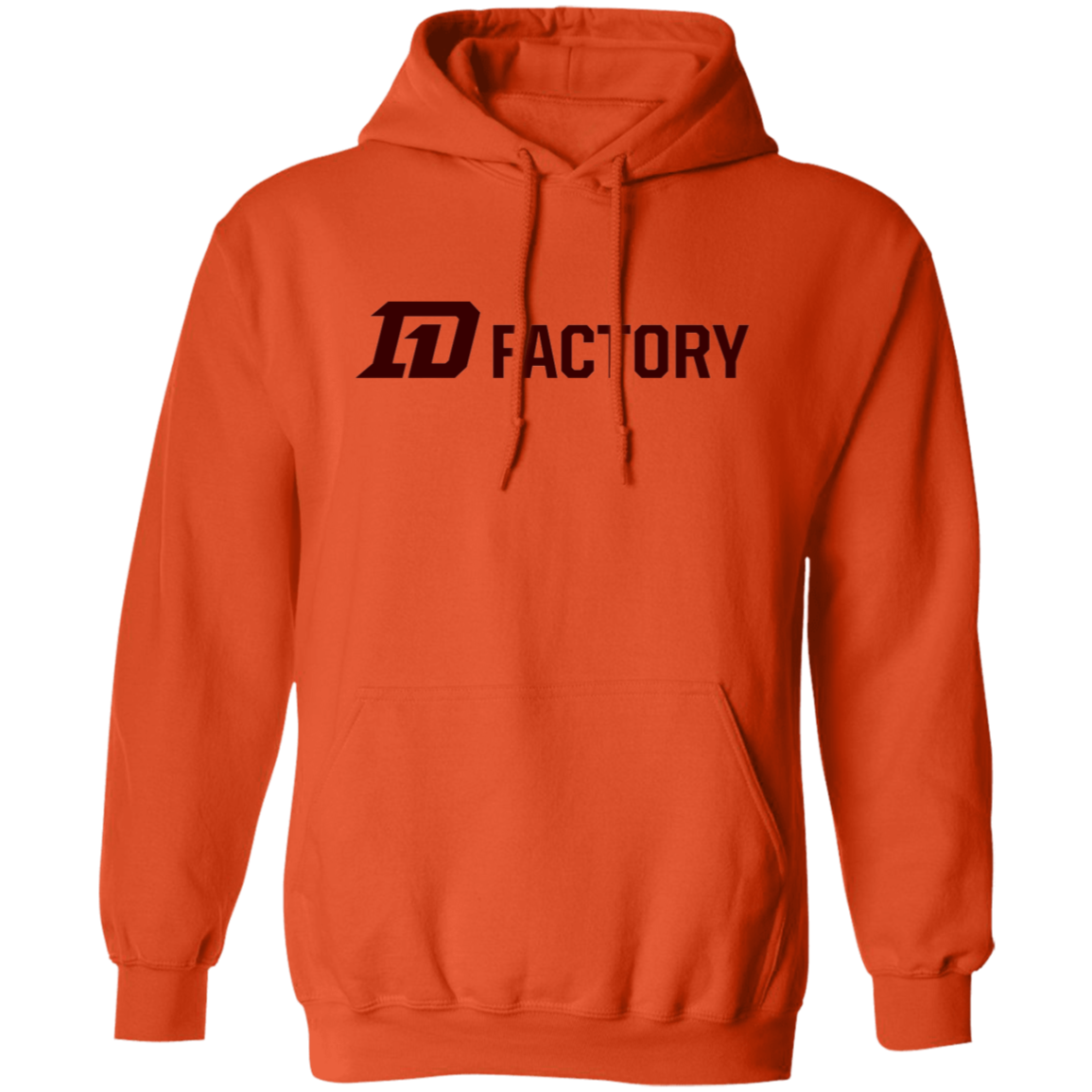 Premium Hoodie - Dark Maroon Flatline