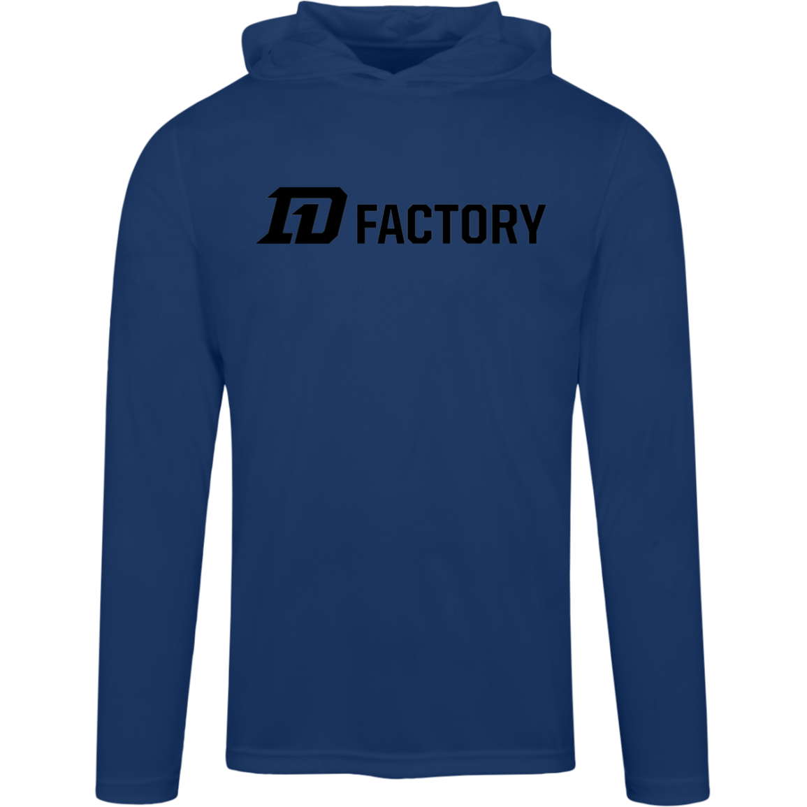 Performance Hoodie - Black Flatline