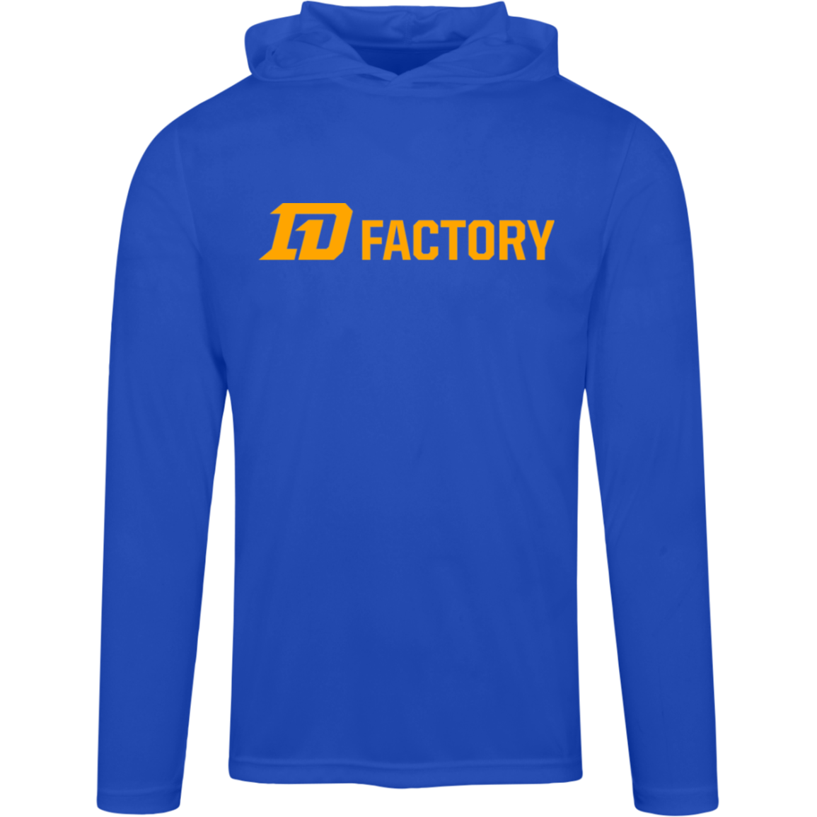Performance Hoodie - Orange Flatline
