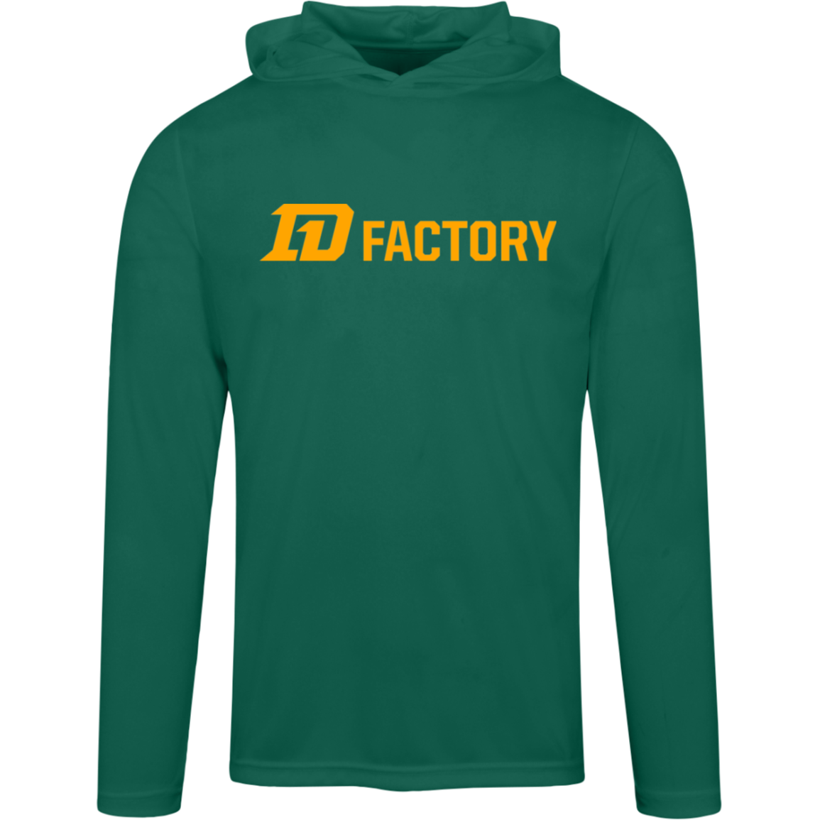 Performance Hoodie - Orange Flatline