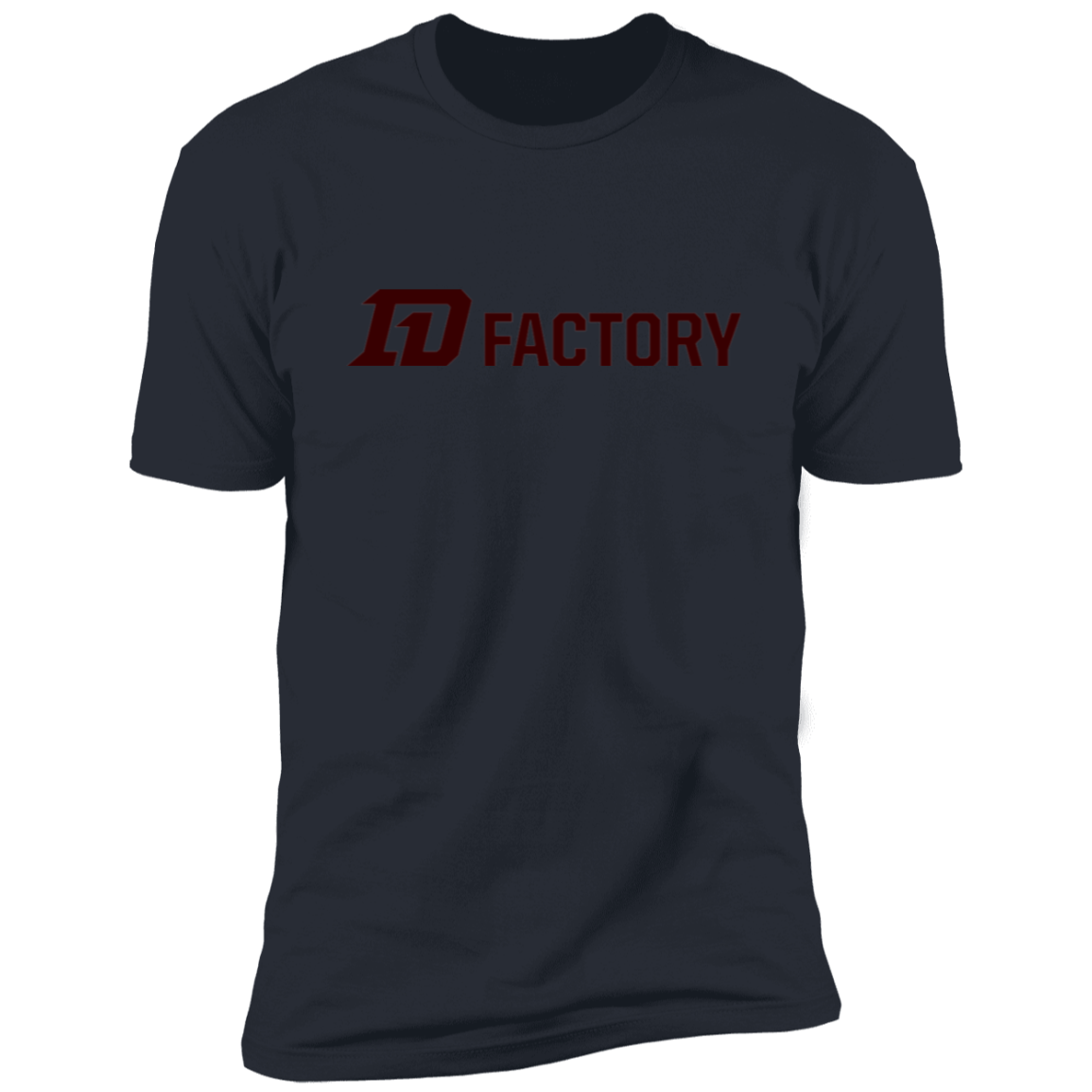 Luxe T-Shirt - Dark Maroon Flatline