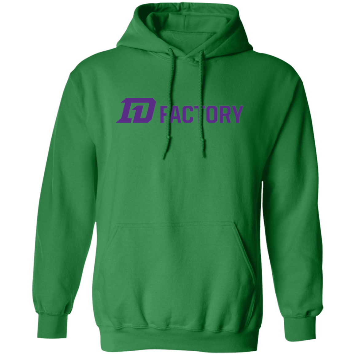 Premium Hoodie - Purple Flatline