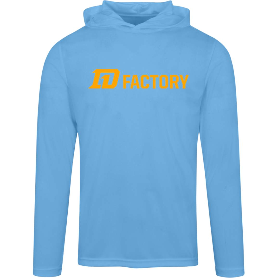 Performance Hoodie - Orange Flatline