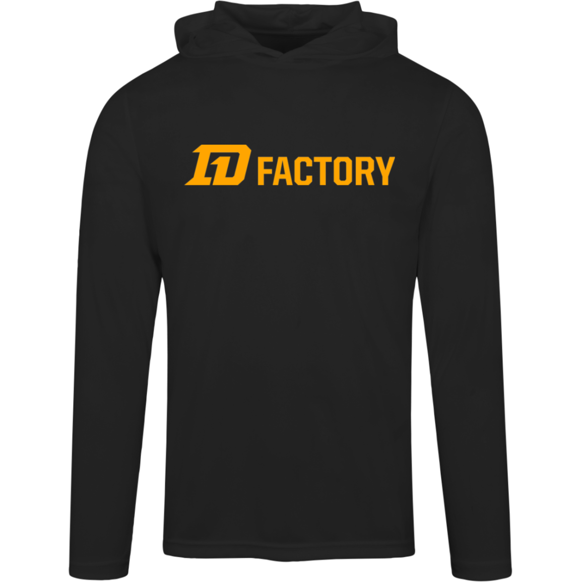 Performance Hoodie - Orange Flatline