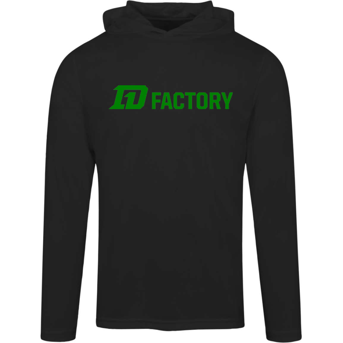 Performance Hoodie - Green Flatline
