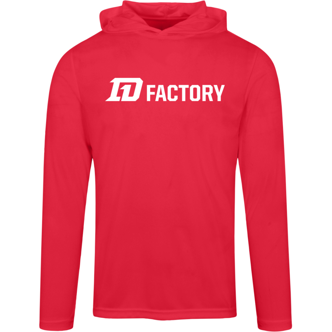 Performance Hoodie - White Flatline