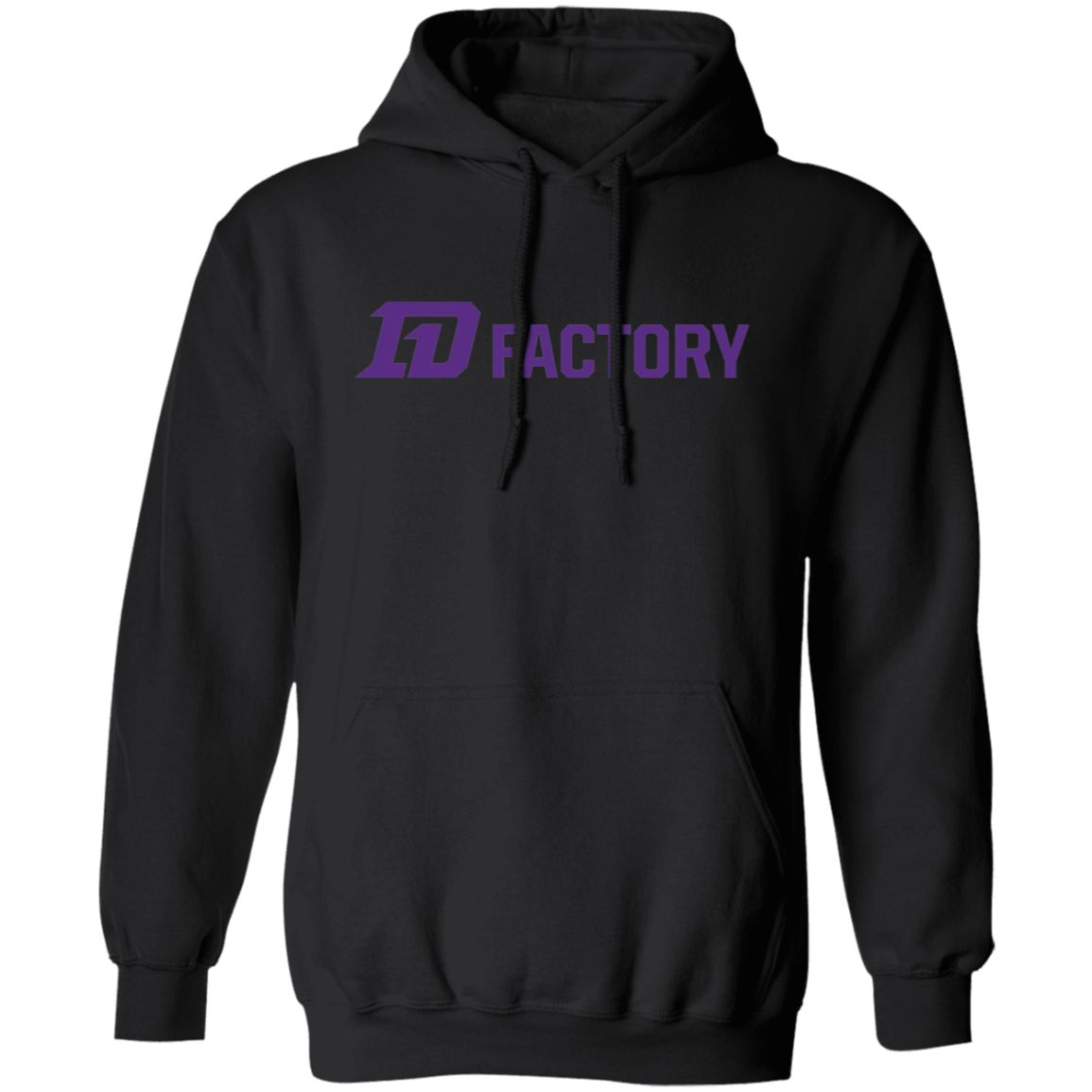 Premium Hoodie - Purple Flatline
