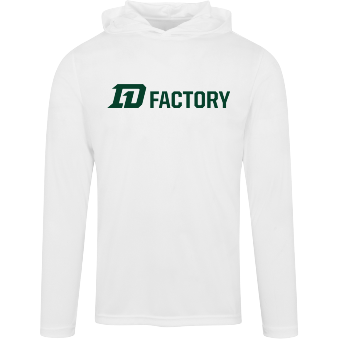 Performance Hoodie - Dark Green Flatline