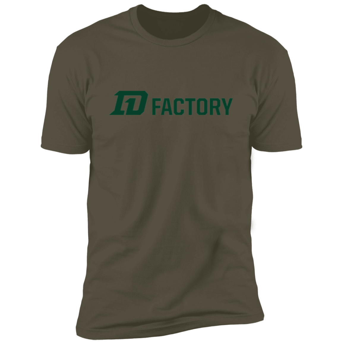 Luxe T-Shirt - Dark Green Flatline