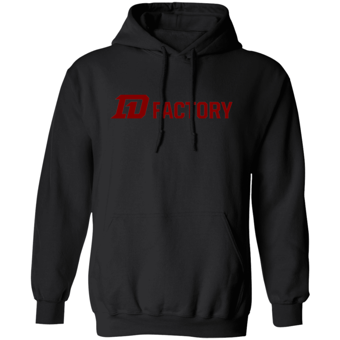 Premium Hoodie - Maroon Flatline