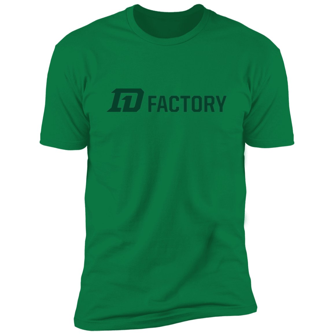 Luxe T-Shirt - Dark Green Flatline