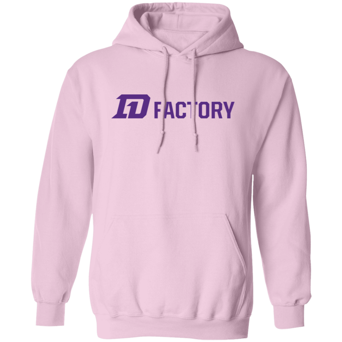 Premium Hoodie - Purple Flatline