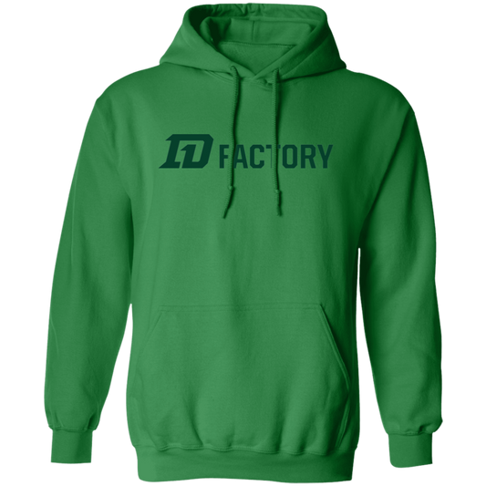 Premium Hoodie - Dark Green Flatline