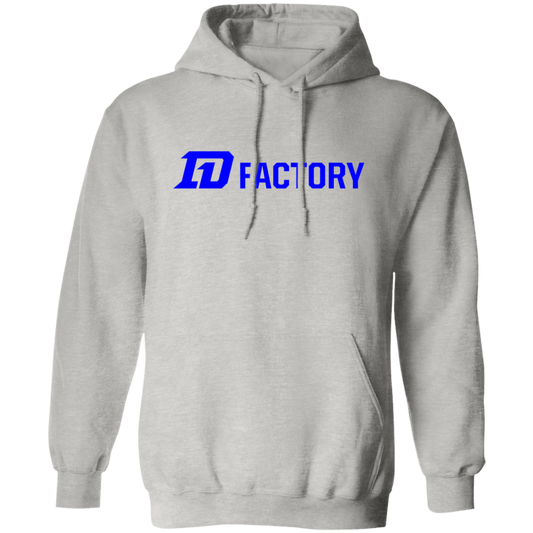Premium Hoodie - Electric Blue Flatline